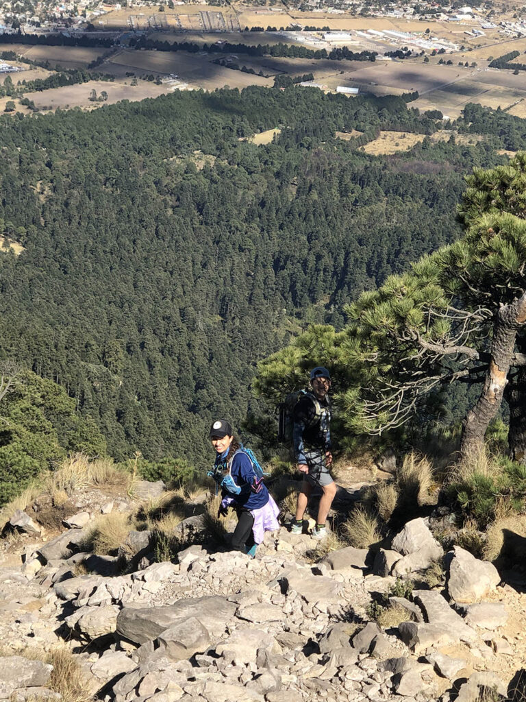 Ajusco Paisaje Personas