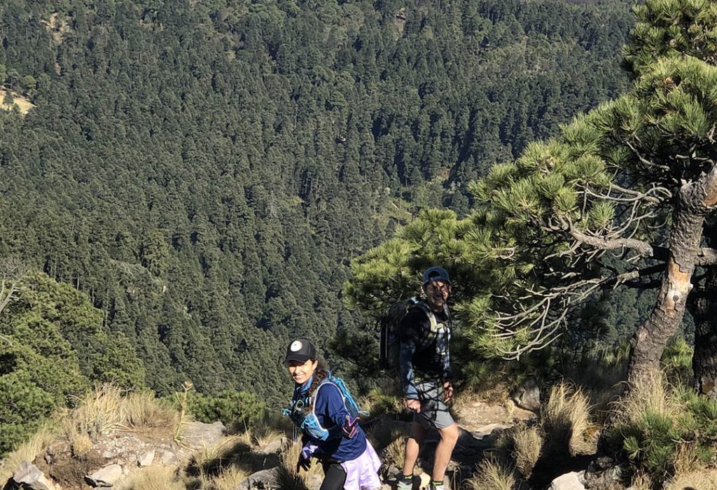 Ajusco Paisaje Personas